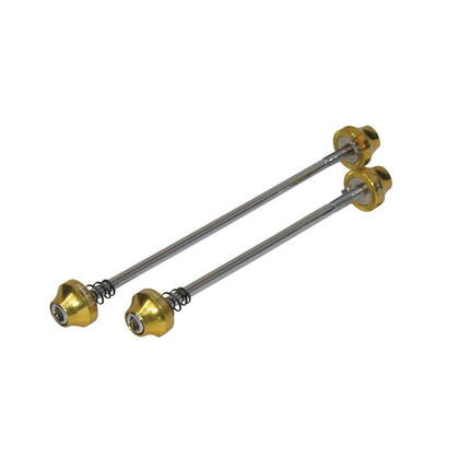 Hex Schnellspanner VR und HR Paar - XL Größe - Gold