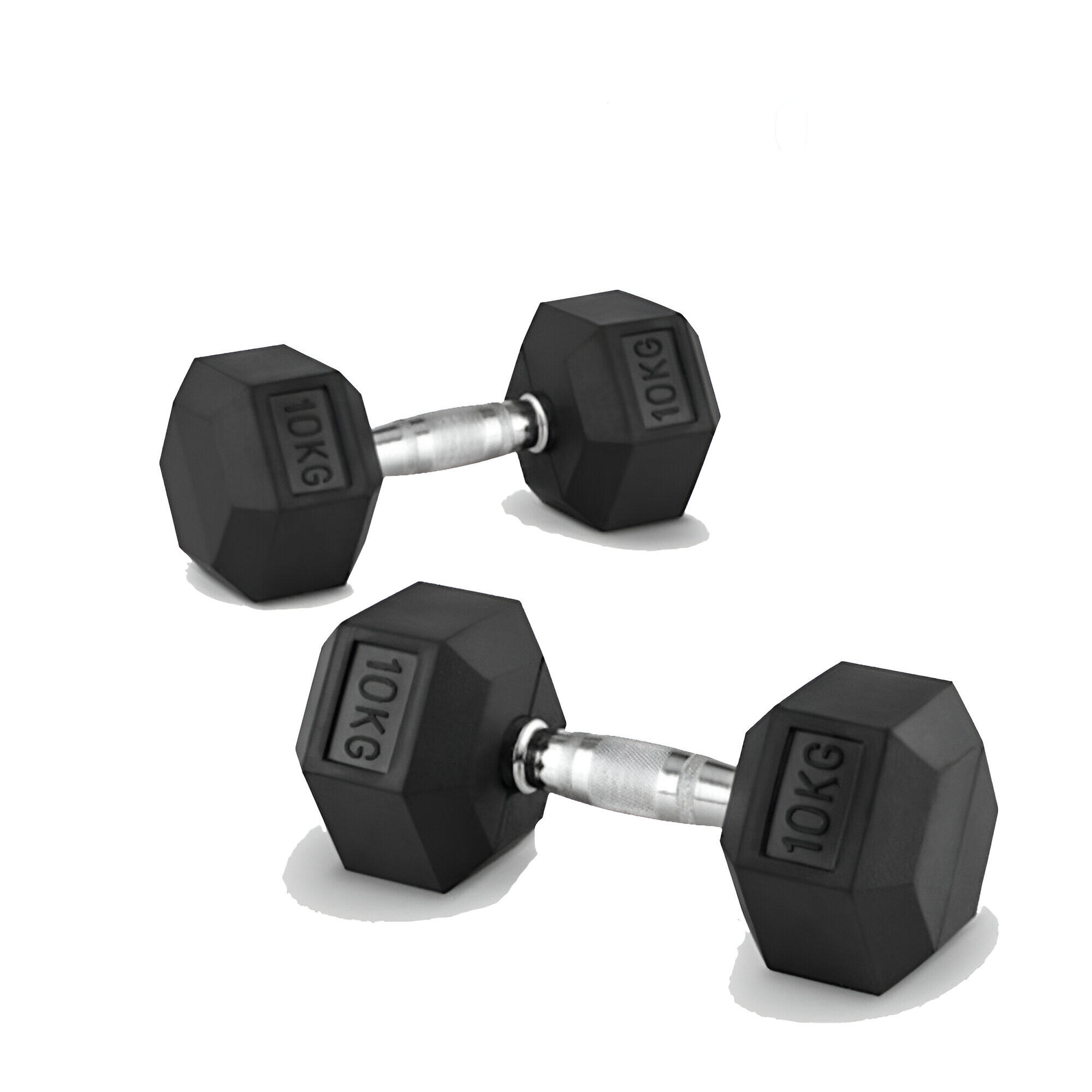 OZIO FITNESS Mancuernas Hexagonales 10kg (par)