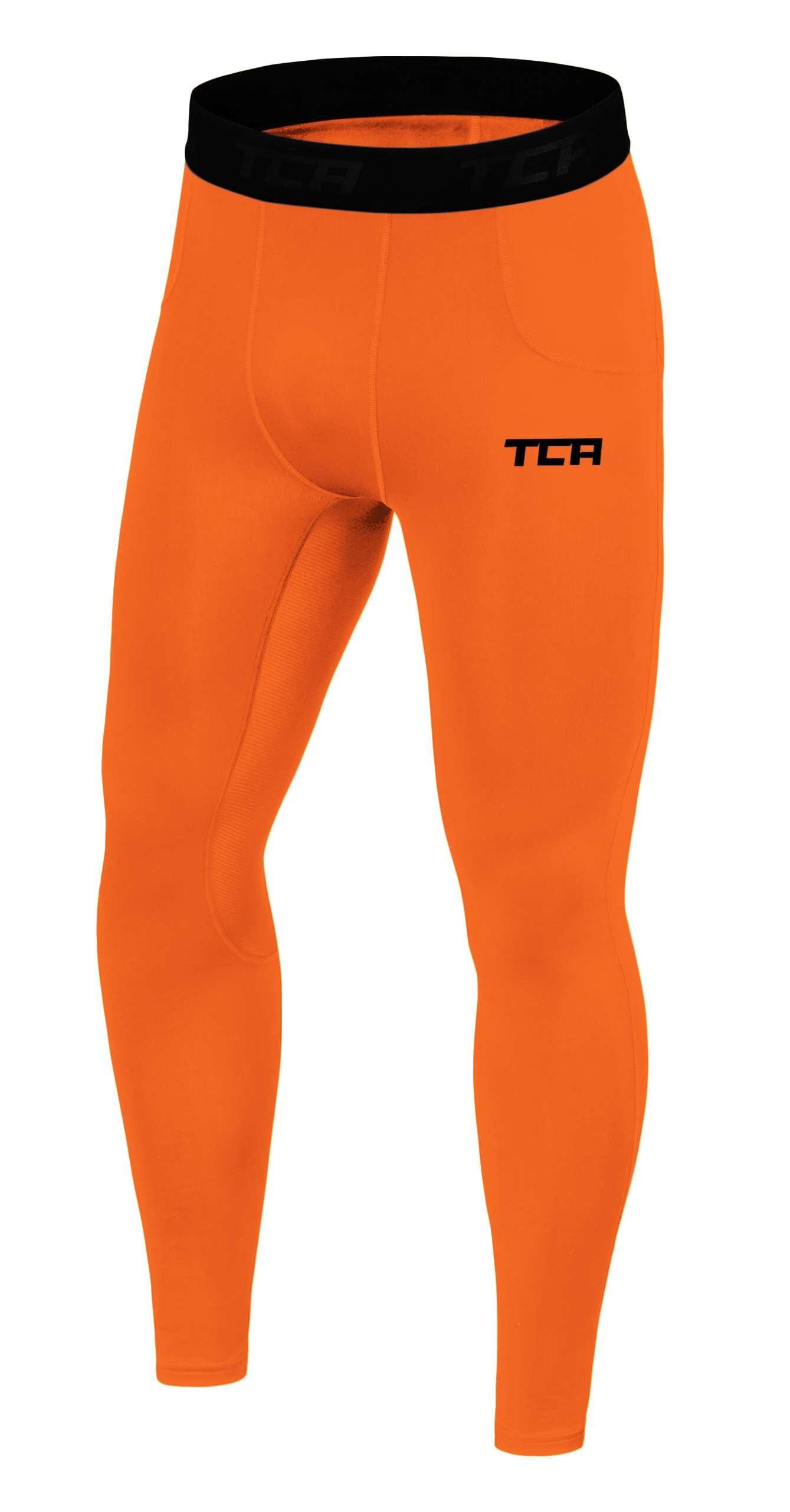 TCA SuperThermal Herren Leggings, Kompressionsleggings, Sporthose, Lang