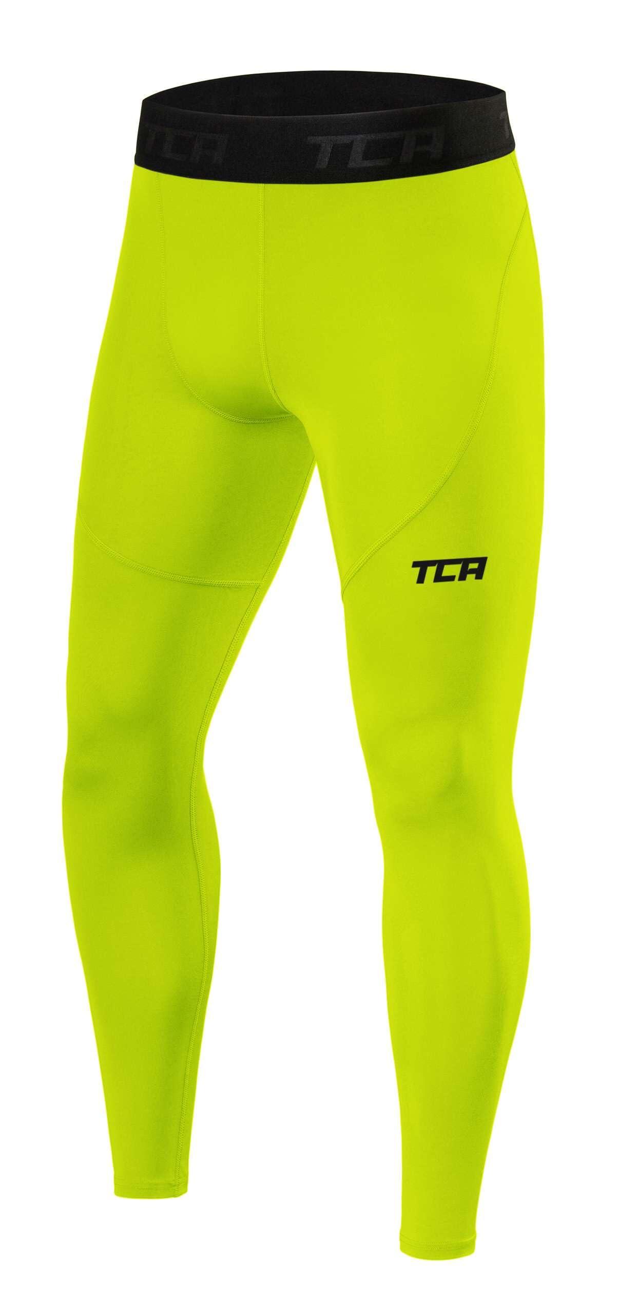 TCA Heren Prestatie Basislaag Compressie Leggings