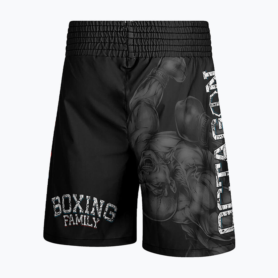 Spodenki bokserskie męskie Octagon Boxing Family