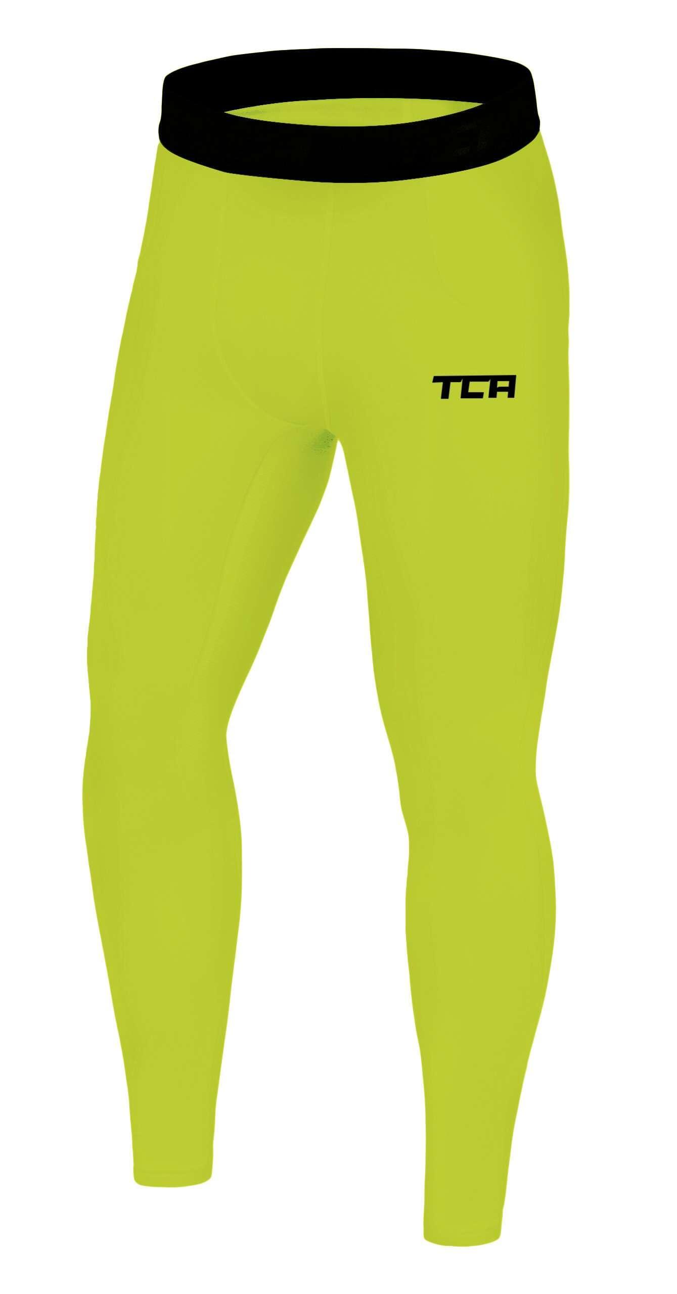 TCA SuperThermal Jungen Leggings, Kompressionsleggings, Sporthose, Lang