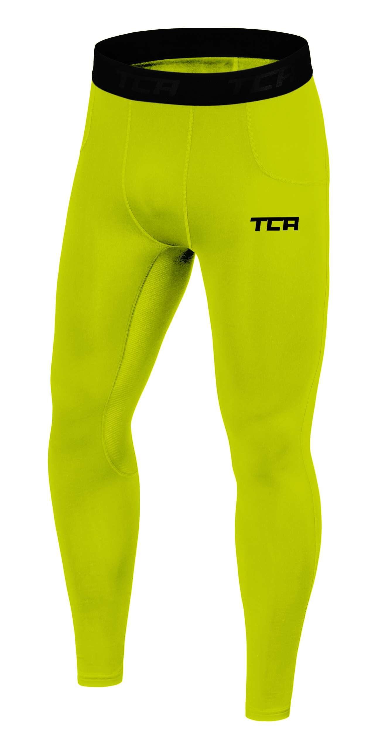 TCA SuperThermal Herren Leggings, Kompressionsleggings, Sporthose, Lang