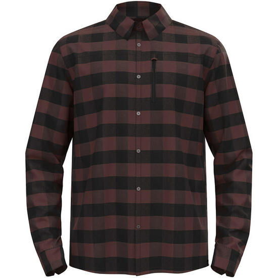 Chemise de Sport Odlo HALDEN CHECK, Manches Longues