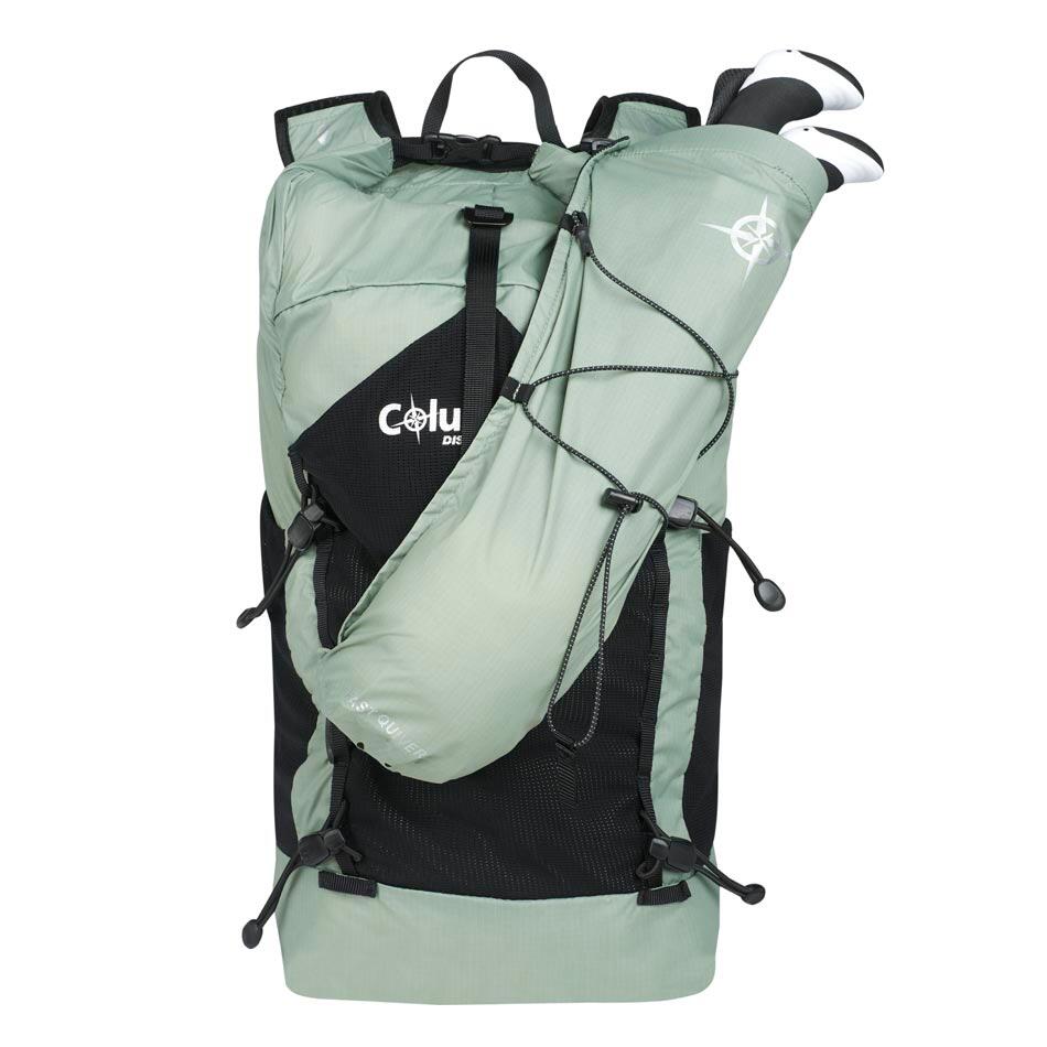 Étui pour les bâtons Columbus Fast Poles Quiver Vert et Noir 6/6