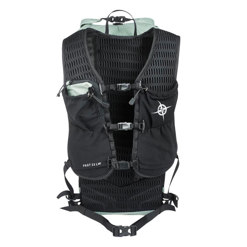 Sac à dos Columbus Fast 22 UL Speed ​​pour randonnée ou vélo, vert et noir 6/7