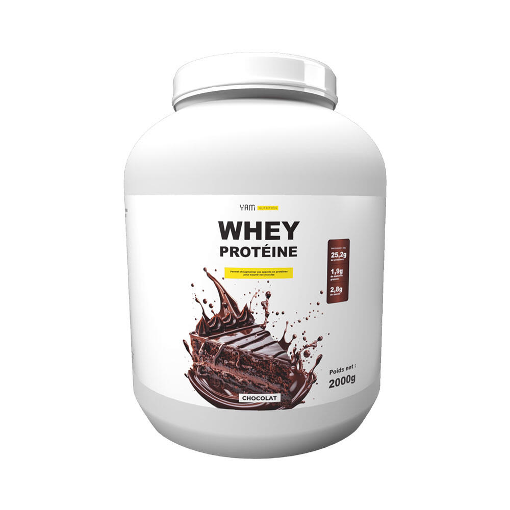 YAM NUTRITION Wei-eiwit - Wei-eiwit (2kg) - Chocolade