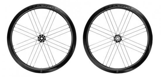 Ruota della bicicletta Campagnolo Bora Wto 45 2Wf C23 TLR Disc Cl XDR