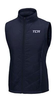 Gilet termico leggero da corsa per ragazze Excel Runner con tasche con zip