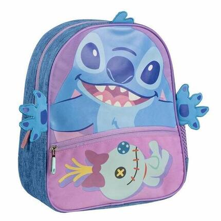 Mochila Escolar Stitch Morado