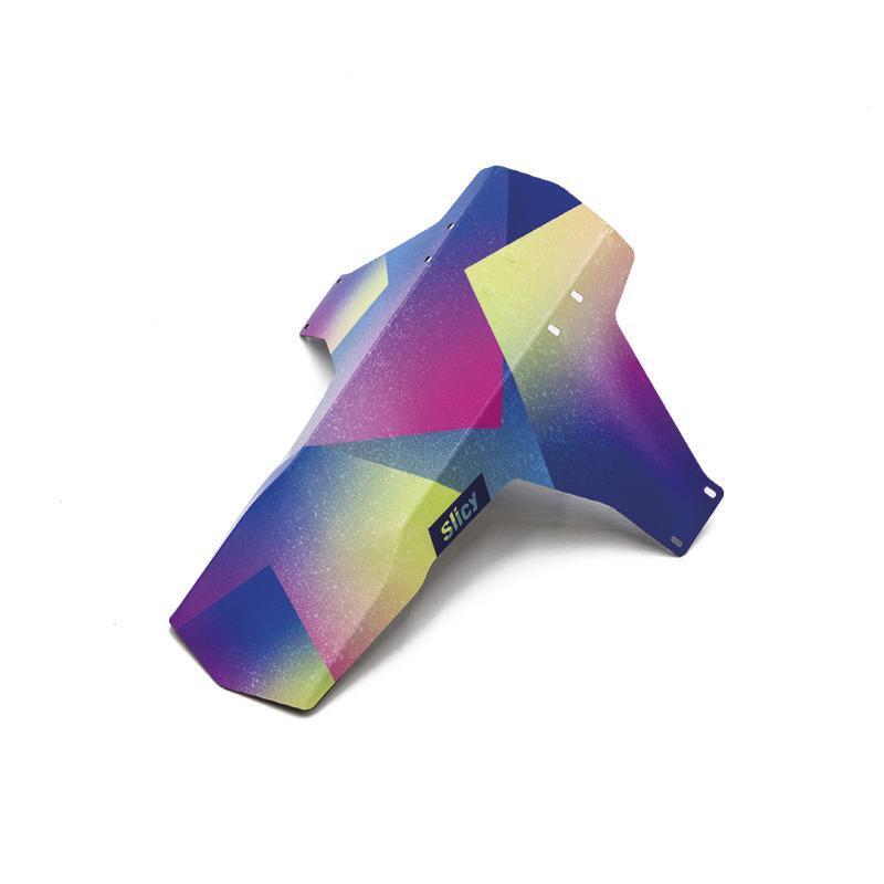 Garde-Boue Slicy MTB Front Gradient Multicolore 2/2