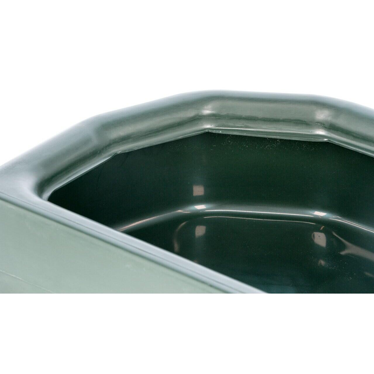 Mangeoire semi-circulaire pour cheval Kerbl 5/5