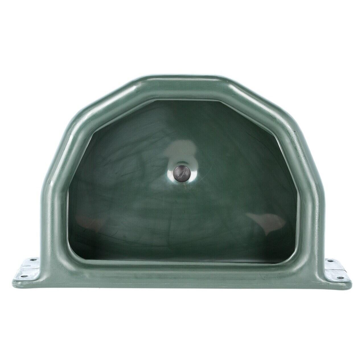 Mangeoire semi-circulaire pour cheval Kerbl 3/5