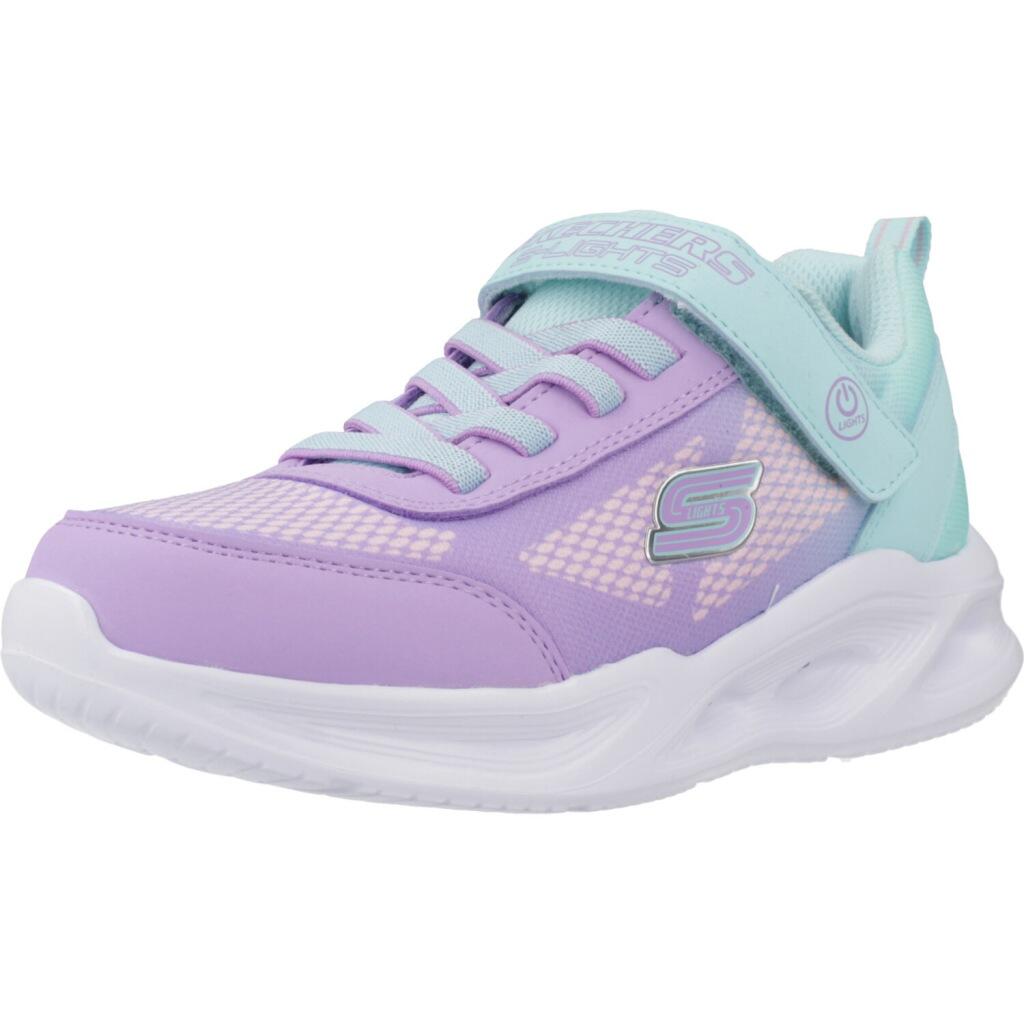 SKECHERS Zapatillas niña Skechers Sola Glow Violeta
