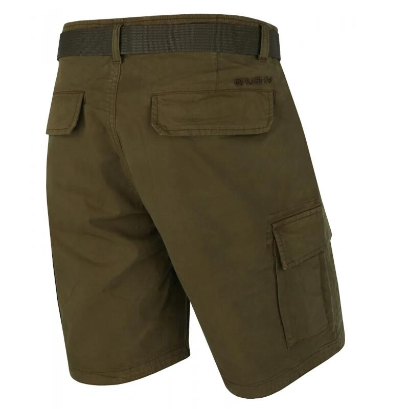 Short de randonnée en coton pour homme Ropy – Vert kaki 2/4
