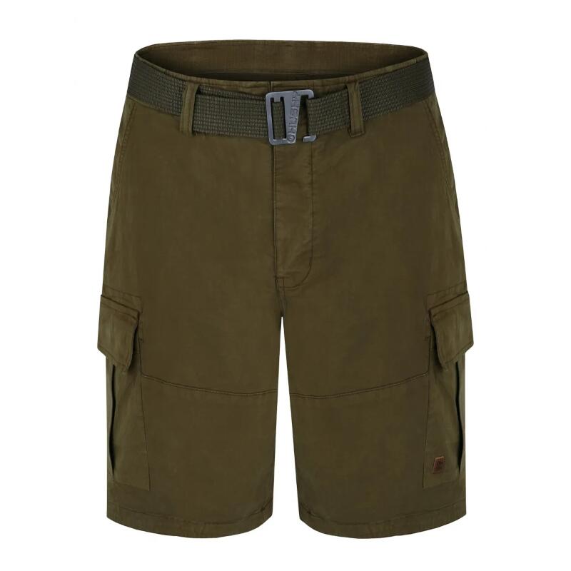 Short de randonnée en coton pour homme Ropy – Vert kaki 4/4