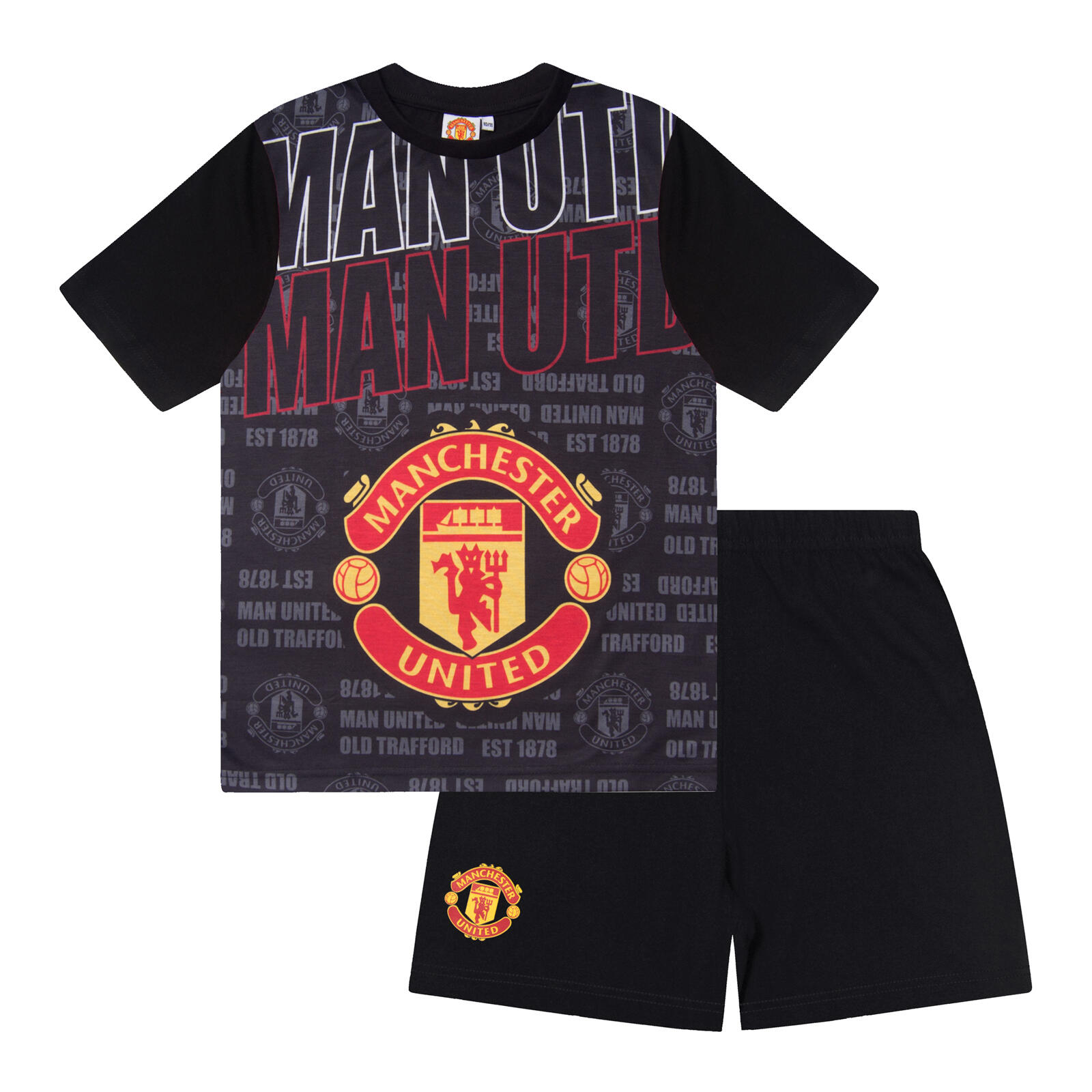 MANCHESTER UNITED Manchester United Kids T-Shirt & Short Set Short