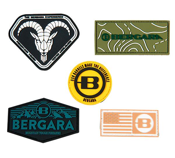 BERGARA SET 5 PATCHES BERGARA