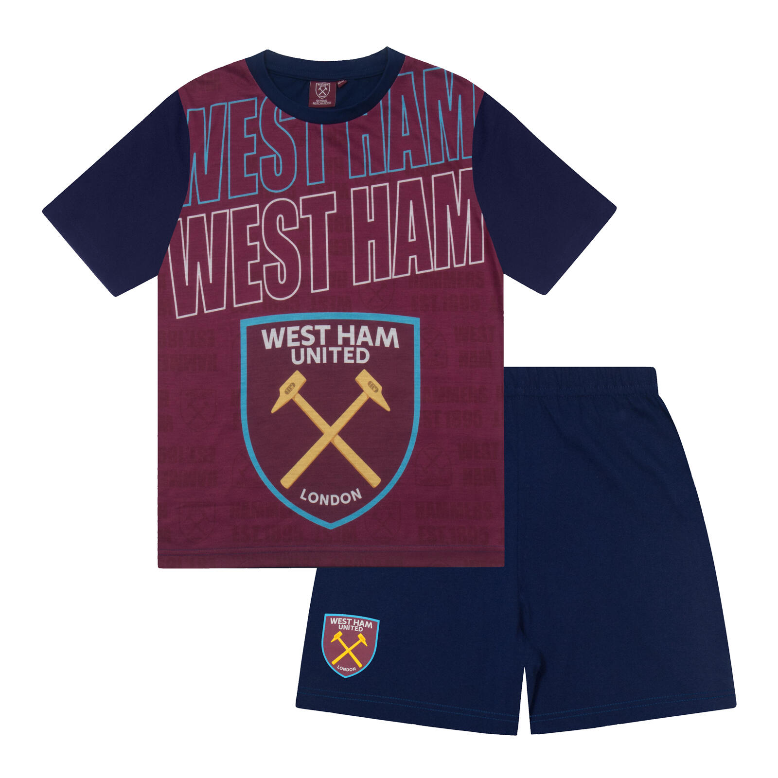 WEST HAM UNITED West Ham United Kids T-Shirt & Short Set