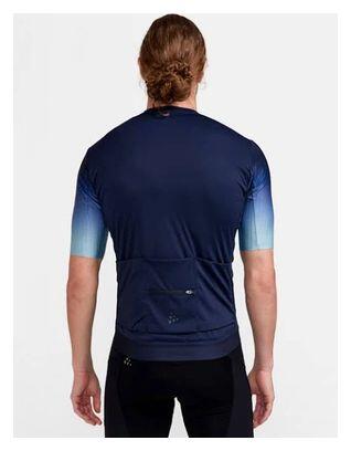 Craft Adv Aero Short Sleeve Jersey Navy Light Blue 4/4