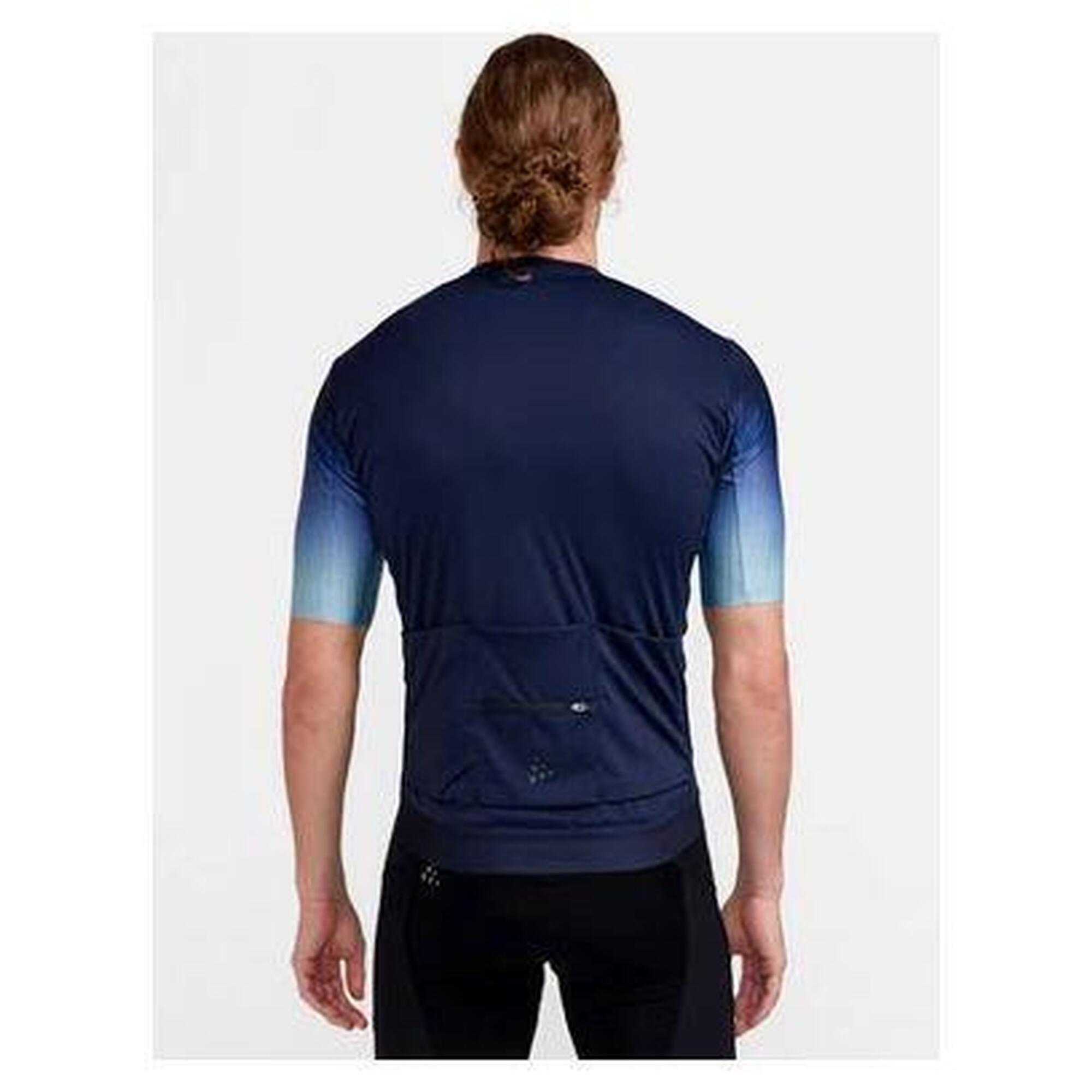 Maillot manches courtes Craft Adv Aero Bleu marine Bleu clair