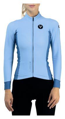 Maillot Manches Longues Femme LeBram Race Thermique Bleu