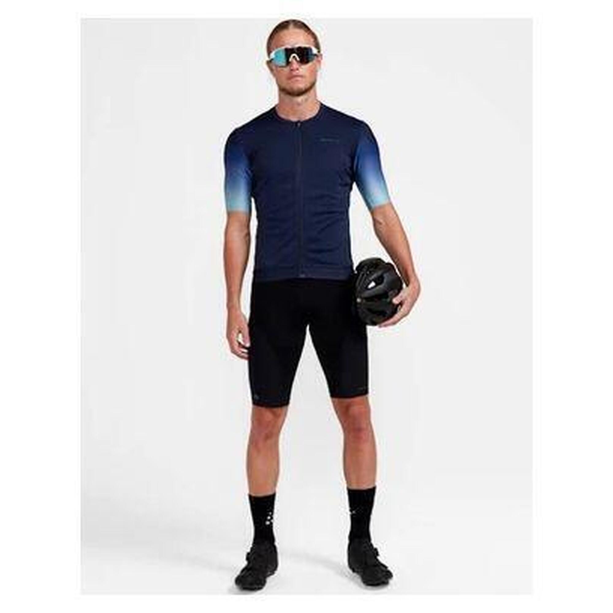Maillot manches courtes Craft Adv Aero Bleu marine Bleu clair