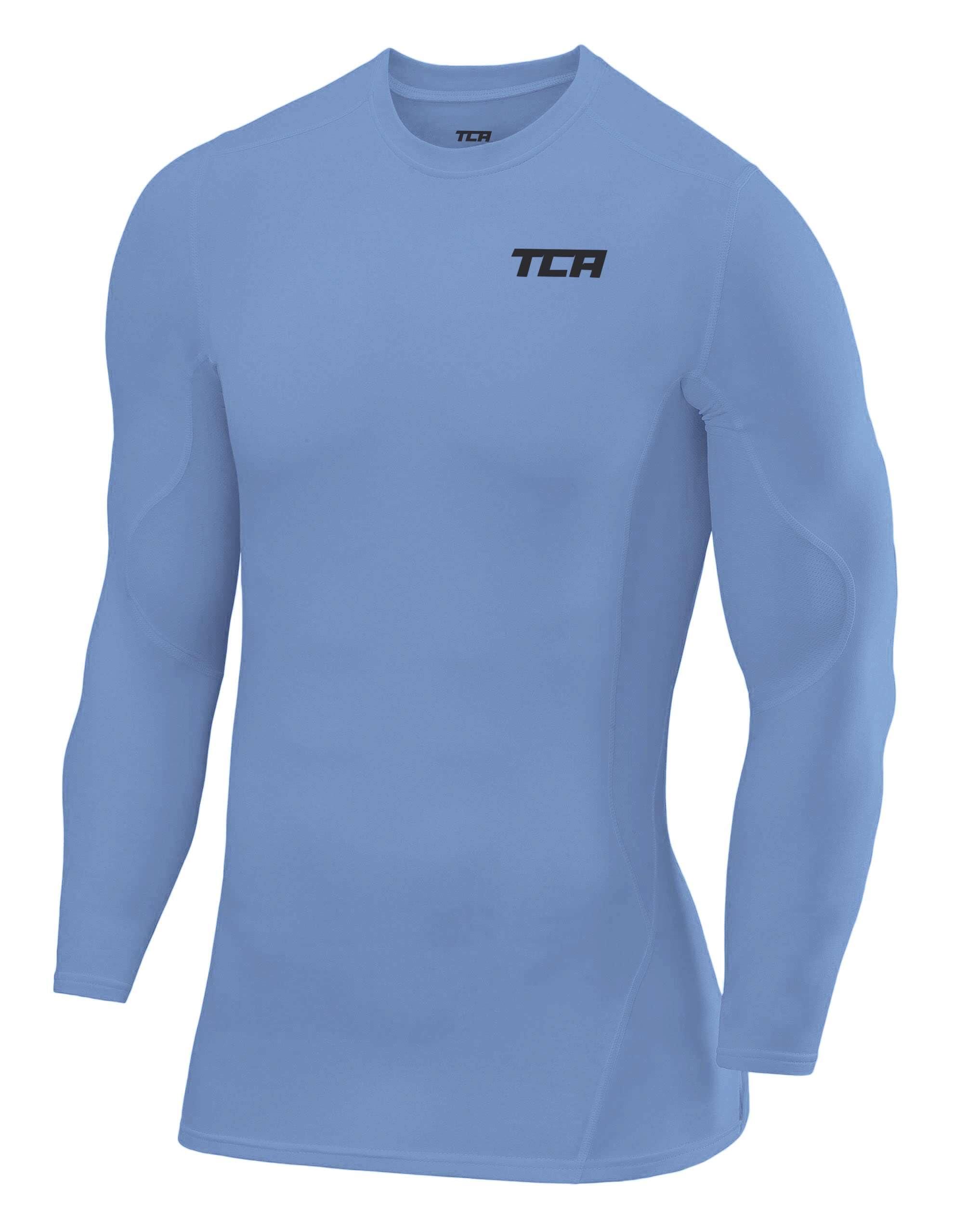 TCA SuperThermal Herren Kompressionsshirt Atmungsaktiv Langarm Funktionsshirts