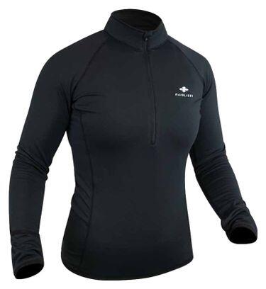 Raidlight Wintertrail Donna Maglia a manica lunga Nero