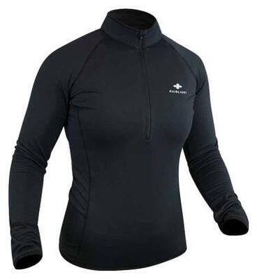 Raidlight wintertrail dames trui lange mouw zwart