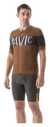Mavic Heritage Bronze/Black Short Sleeved Jersey 4/7