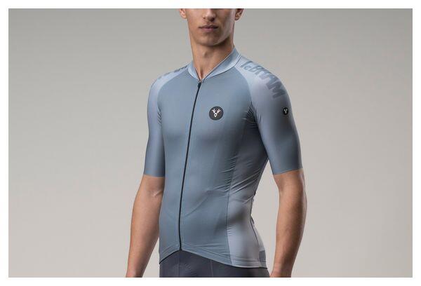 LeBram Glières Short Sleeve Jersey Blue Grey 2/7