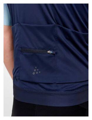 Craft Adv Aero Short Sleeve Jersey Navy Light Blue 2/4