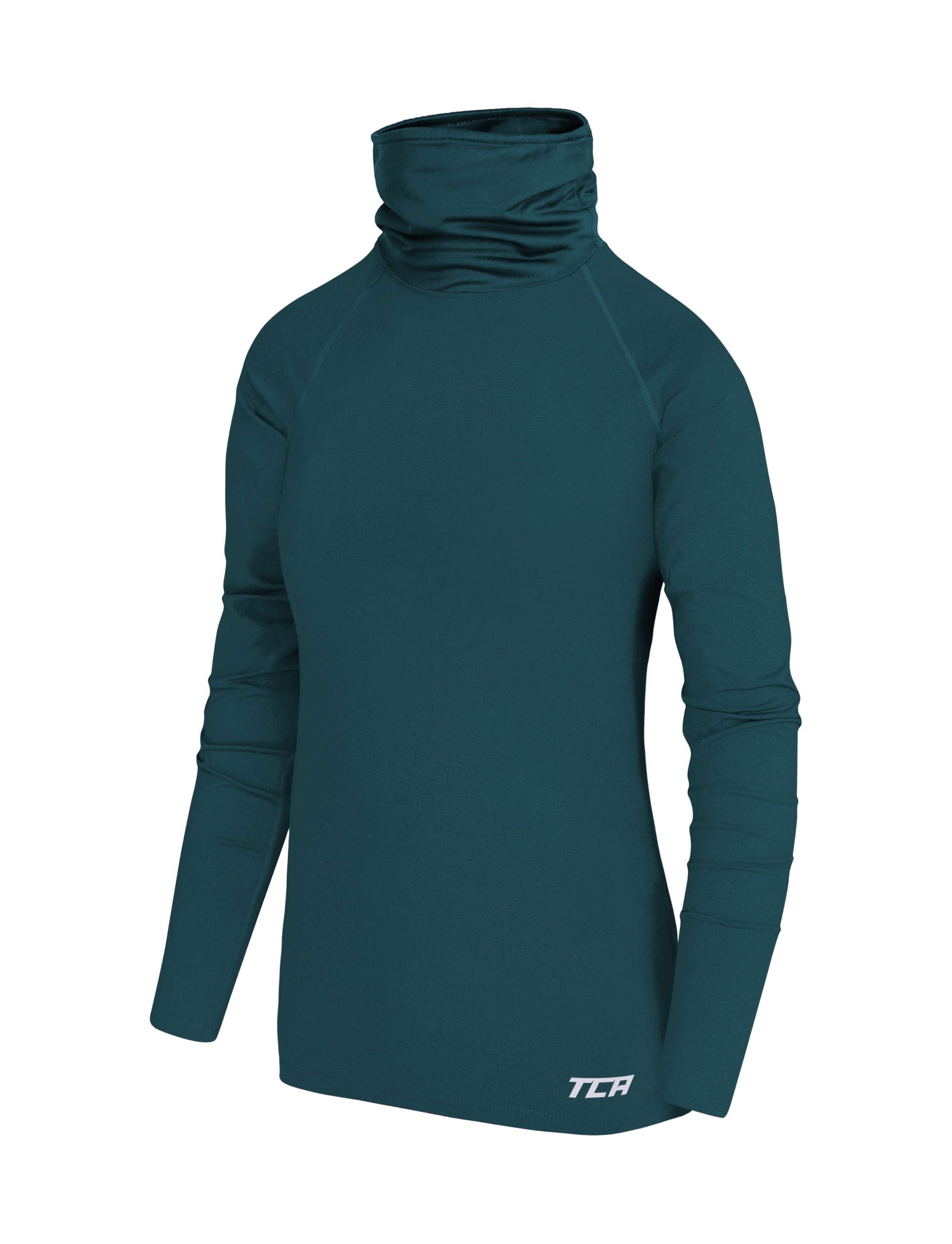 TCA Maglia Termica a Collo Alto Warm-Up da Bambina e Ragazza
