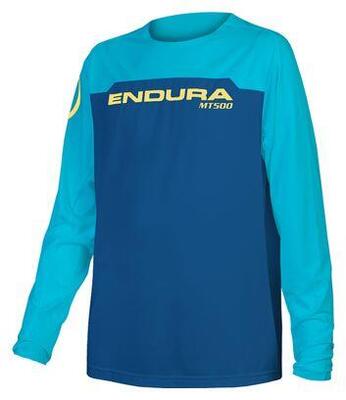 Endura mt500 burner jeugd longsleeve myrtille