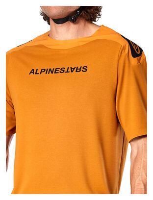 Alpinestars A-Aria Polartec Switch Short Sleeve Jersey Amarelo 6/7