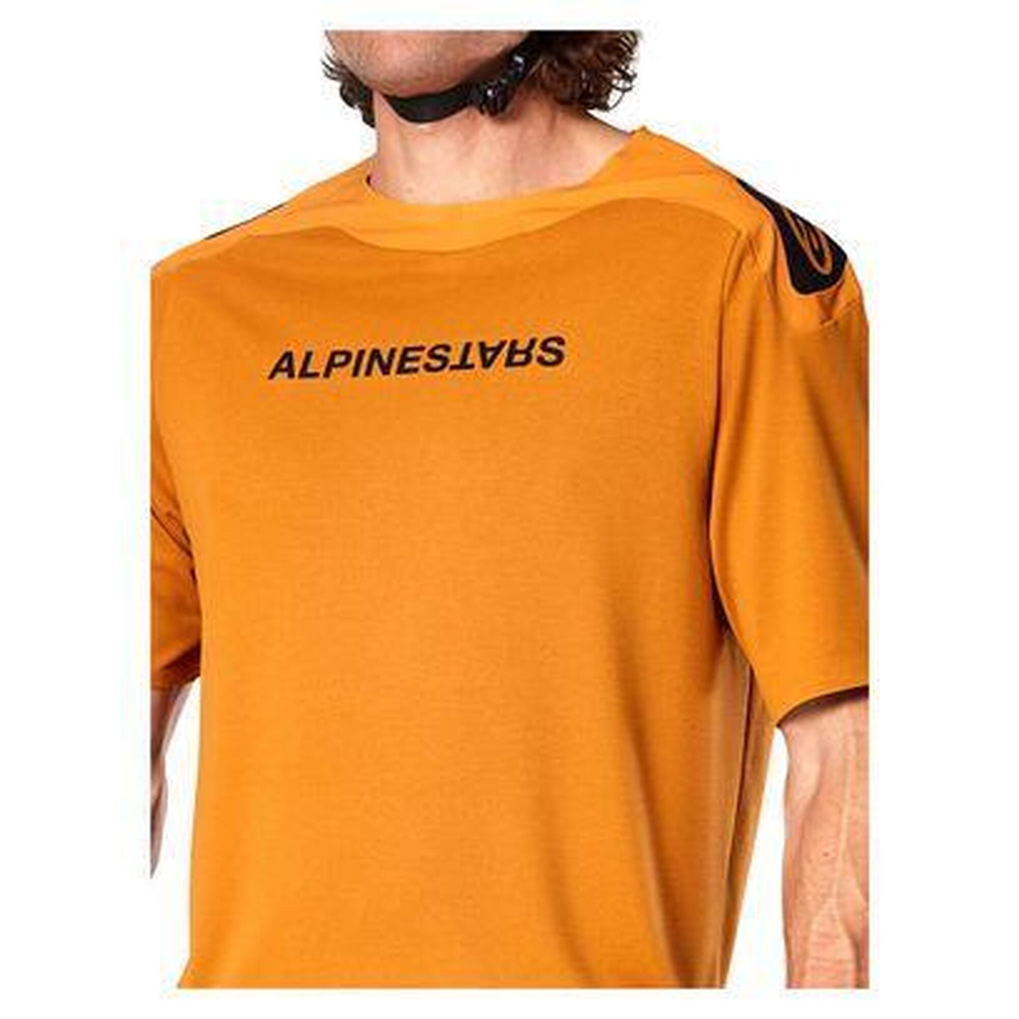 Maillot Manches Courtes Alpinestars A-Aria Polartec Switch Jaune
