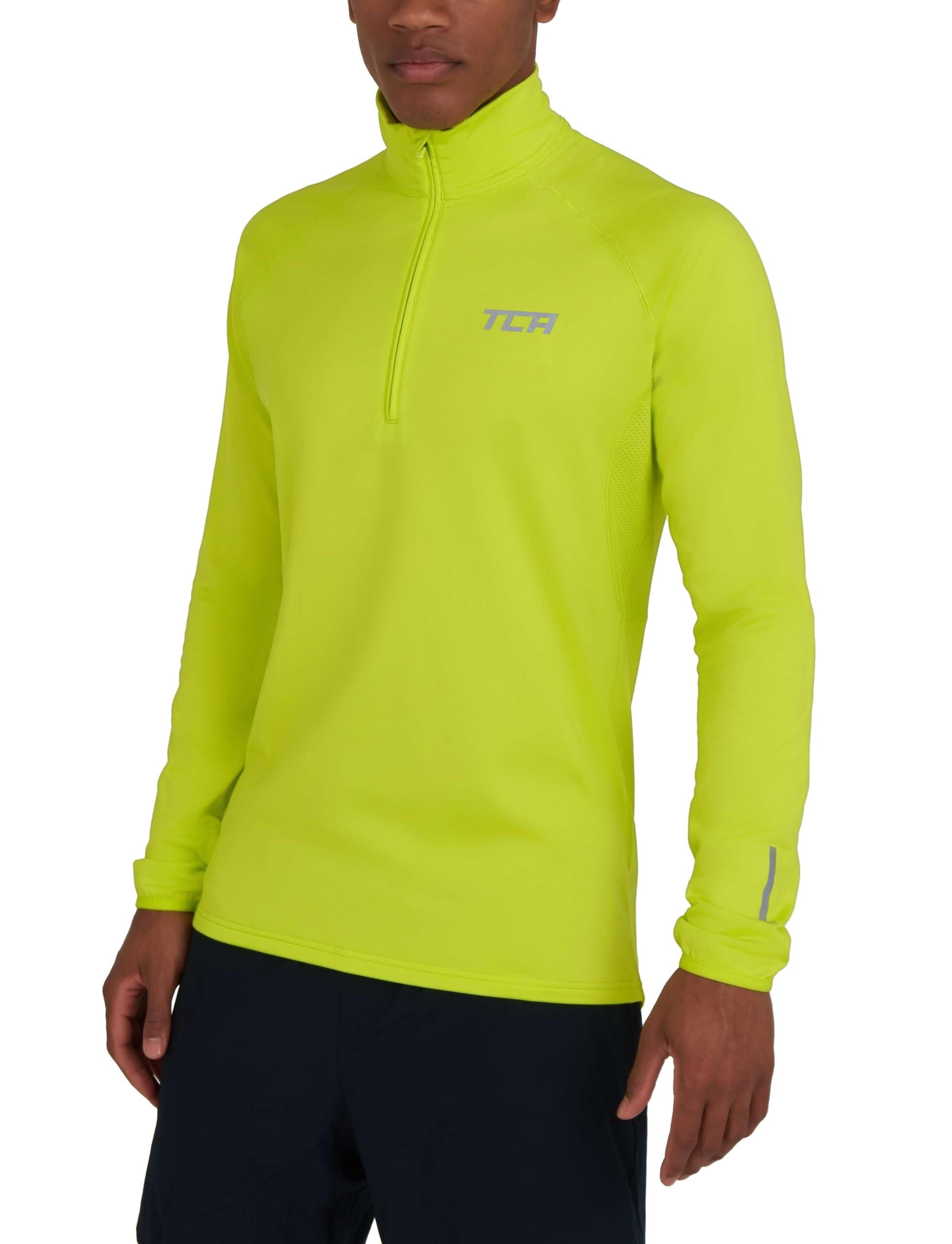TCA Heren Winter Run Half Zip Top