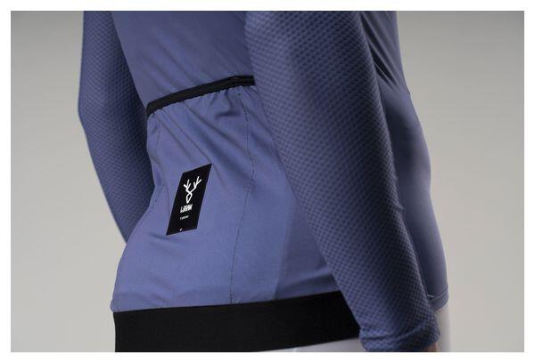Maillot Manches Longues mi-saison LeBram Turini Bleu Gris 7/7