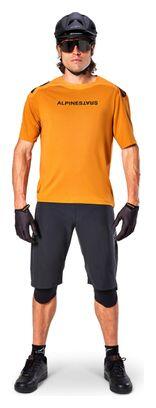 Alpinestars A-Aria Polartec Switch Short Sleeve Jersey Yellow 7/7
