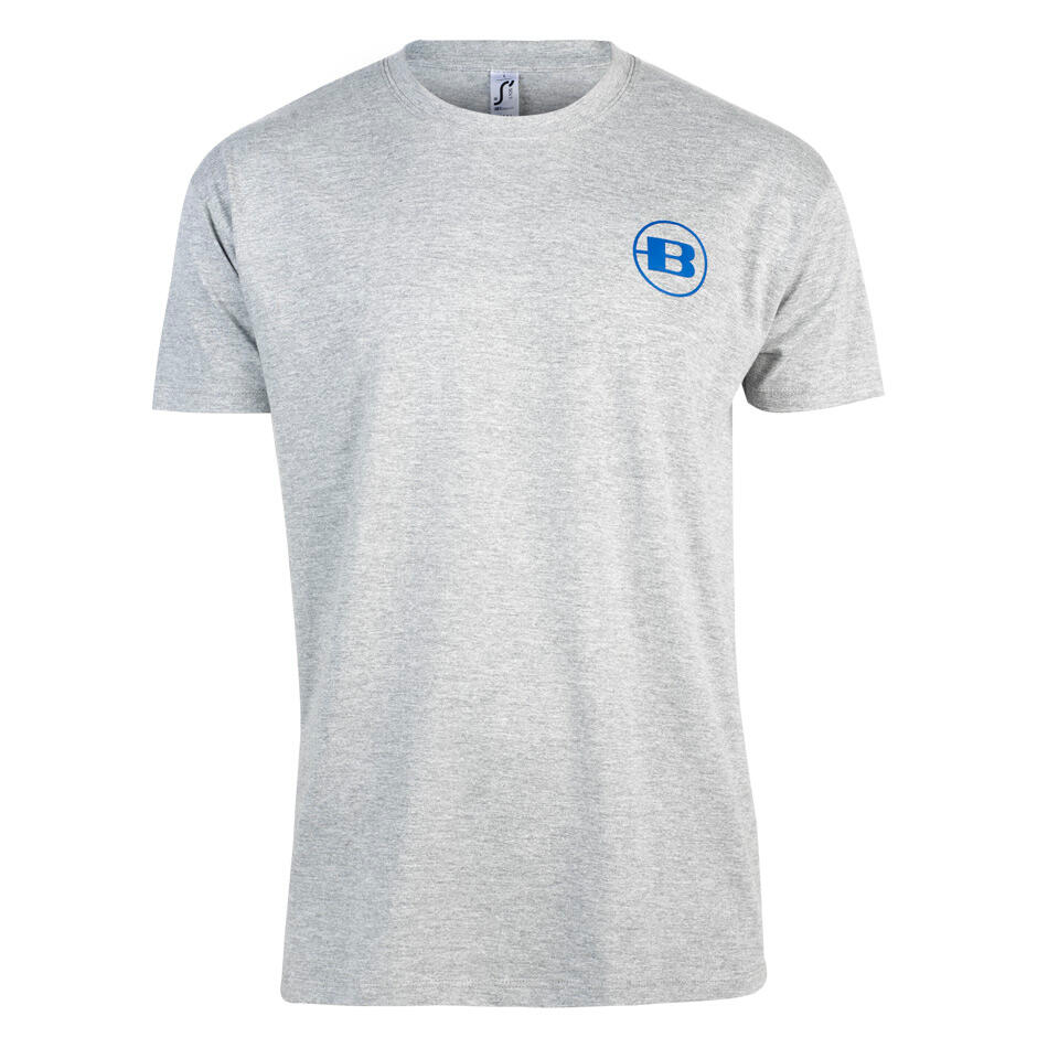 BERGARA Bergara Stamp Grey Heather Te-Shirt Unisex-4XL