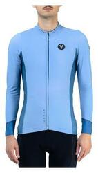 Maillot Manches Longues LeBram Race Thermique Bleu