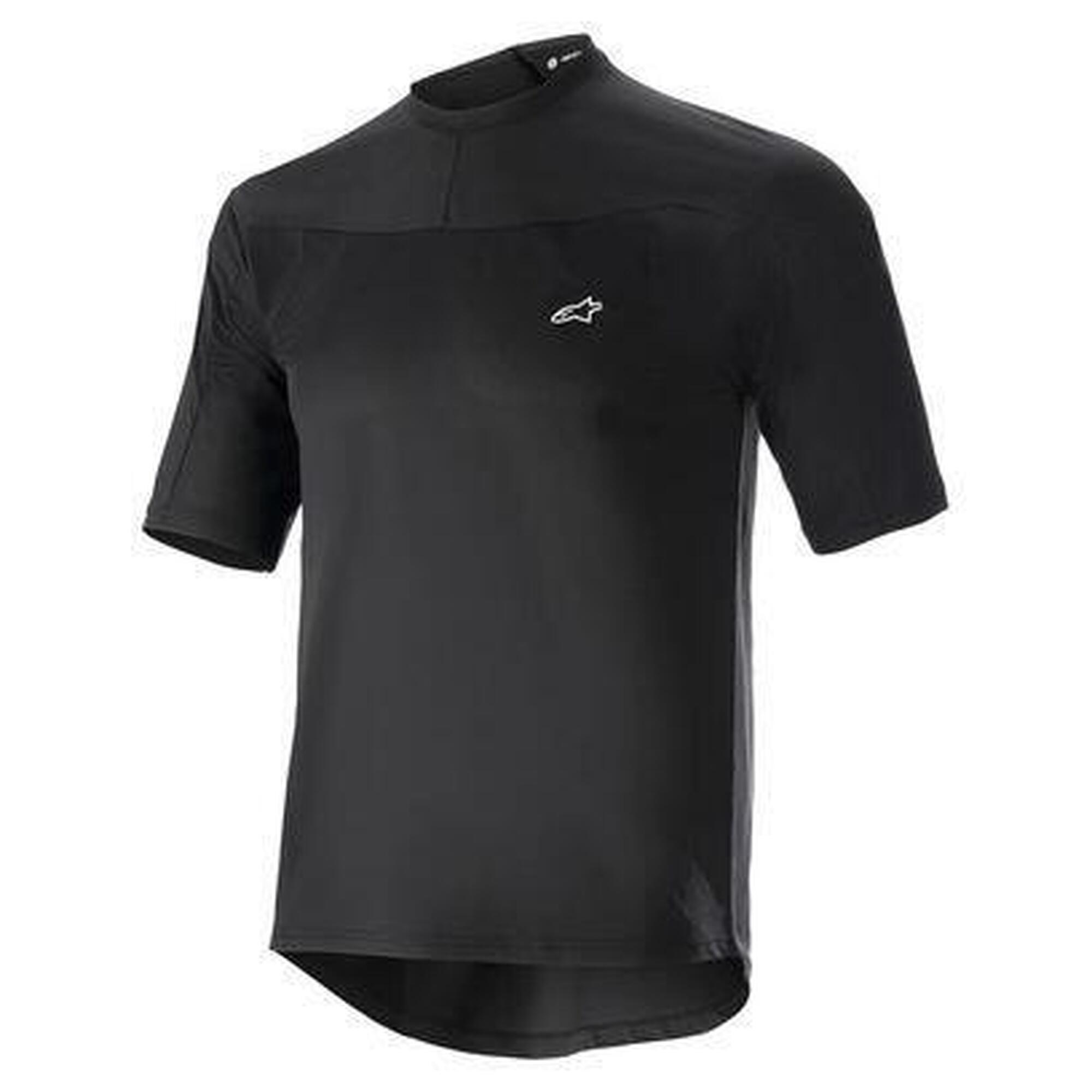 Maillot Manches Courtes Alpinestars Drop Meta Noir