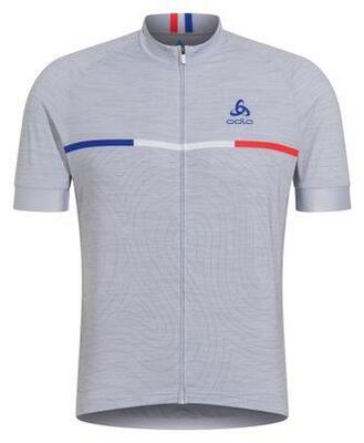 Odlo Performance France Kurzarm Trikot - Grau