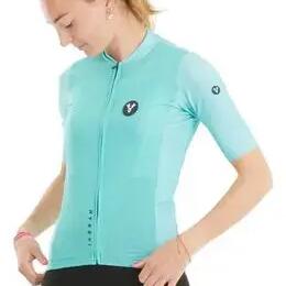 LeBram Izoard Women Short Sleeves Jersey Mint Green