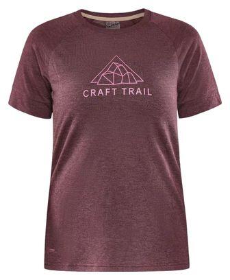 Craft ADV Trail Wool Maglietta da donna a manica corta Bianco