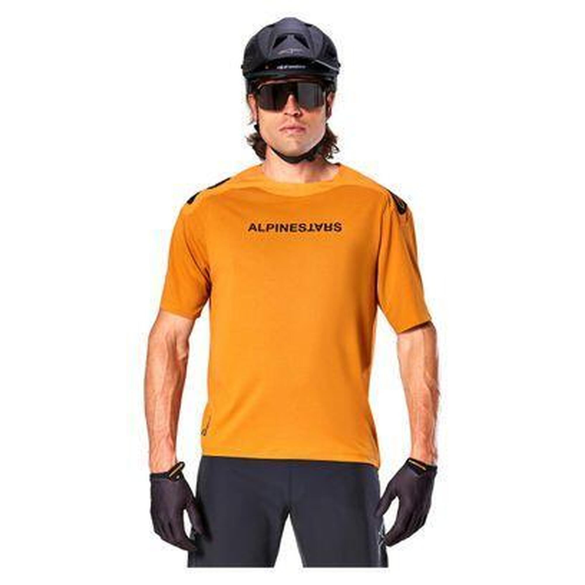 Maillot Manches Courtes Alpinestars A-Aria Polartec Switch Jaune