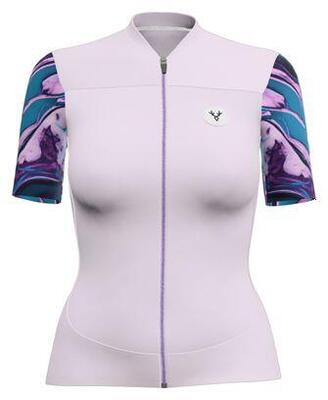 Lebram ventoux pétrole women short sleeves jersey pink