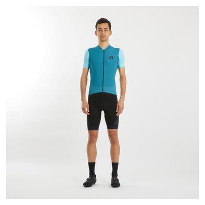 Maillot LeBram Ventoux Uni Manga Corta Menta 7/7