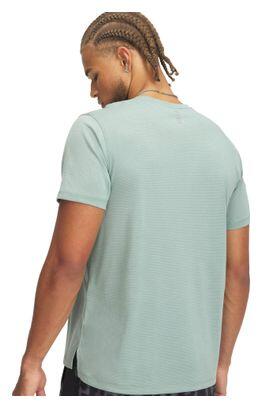 Maillot de manga corta Under Armour Launch Verde Hombre 2/2